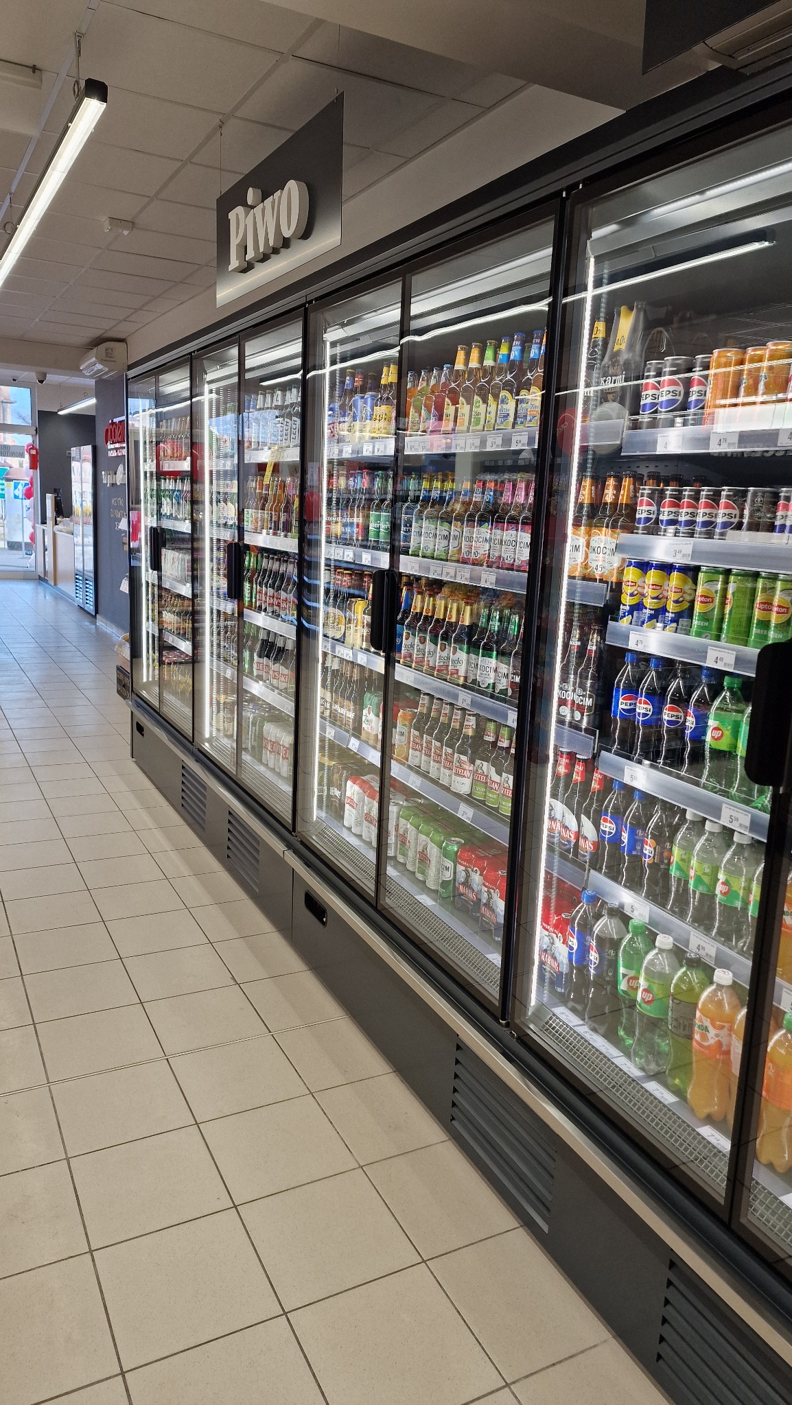 Ciąg chłodniczy - napojowy