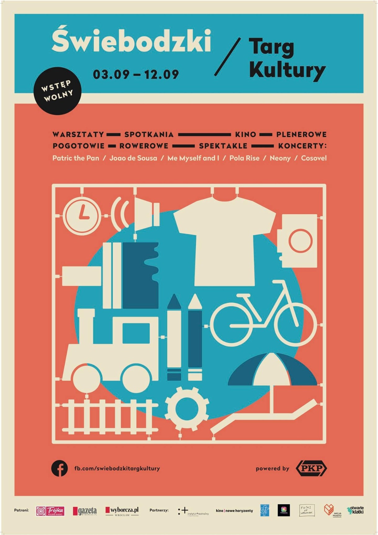 Grupa PKP | oprawa graficzna eventy Świebodzki Targ Kultury