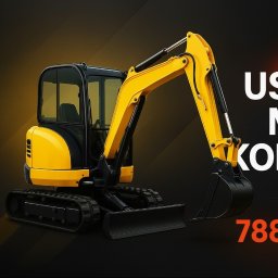 Usługi minikoparka - Roboty Ziemne Stalowa Wola