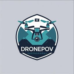 Dronepov - Tworzenie Logo Łódź