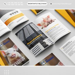 Anna Romańczuk Projektowanie - PODŁOGI RUSZTOWE DLA TRZODY KATALOG - layout, skład, przygotowanie do druku (seria katalogów rolniczych)