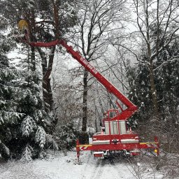 Odśnieżanie dachów Dołhobyczów 4
