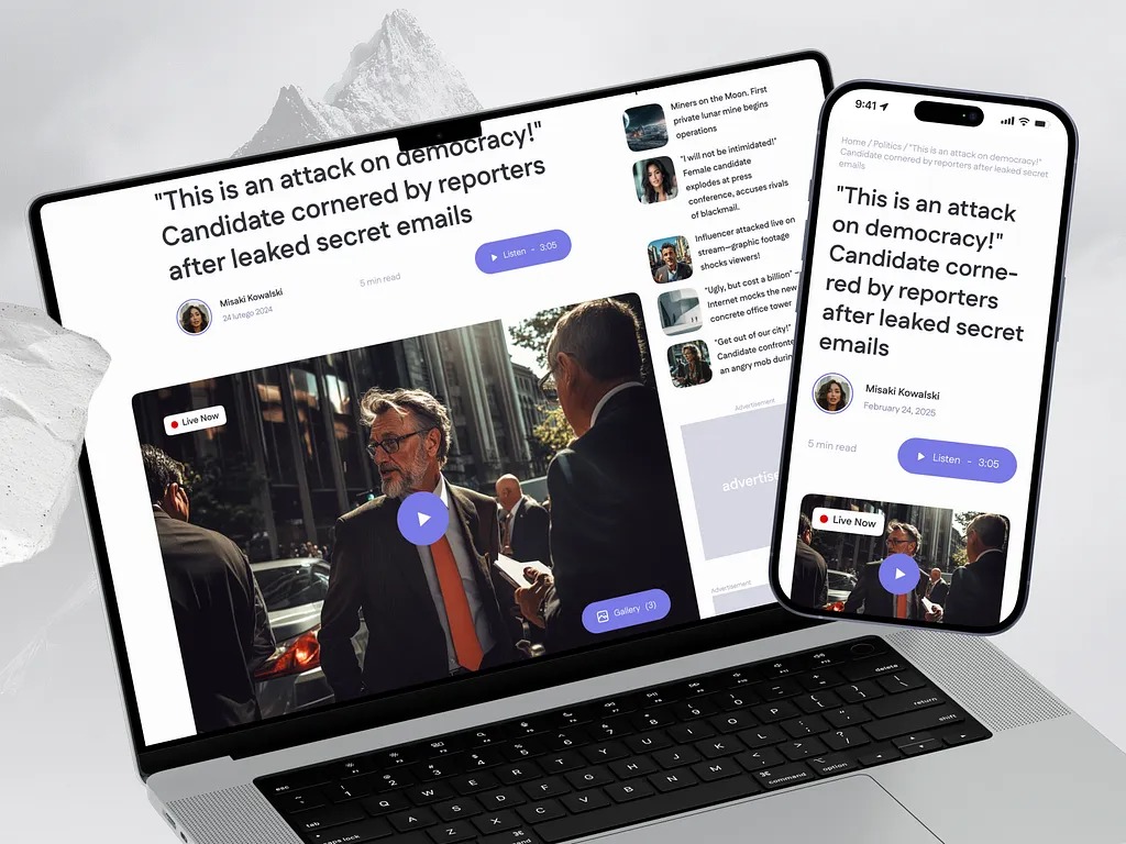 Projekt portalu internetowego.