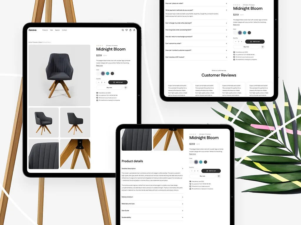 Projekt sklepu internetowego.