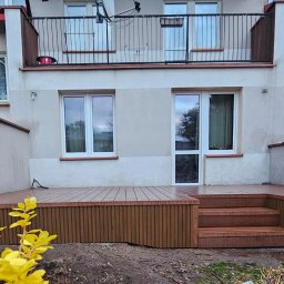 Kolejny taras gotowy - tym razem kompozytowy..