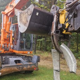 Rozbiórki budynków Ożarowice 2