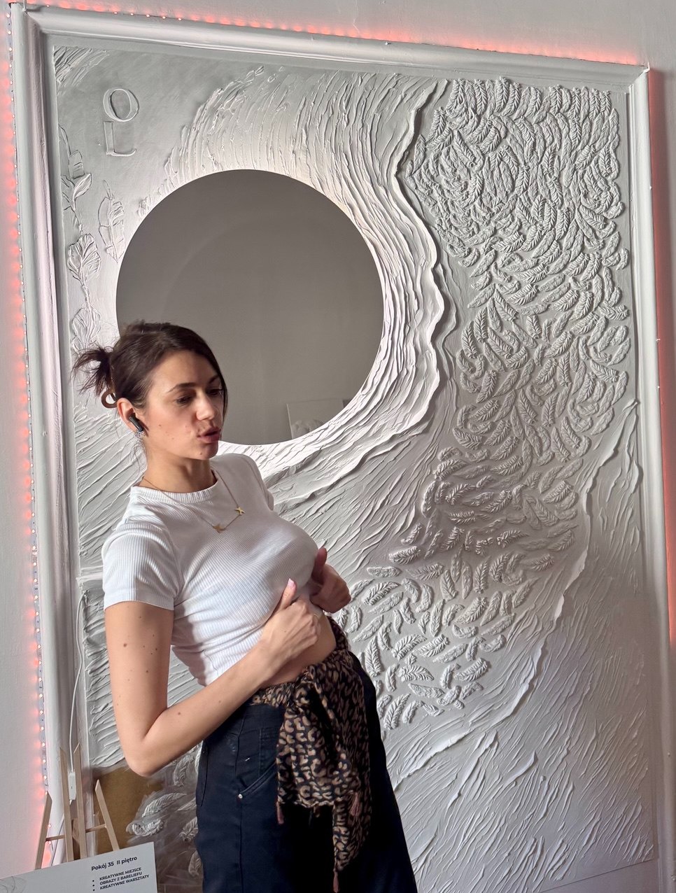 Efekt WOW na ścianie - relief lub malowidło artystyczne
