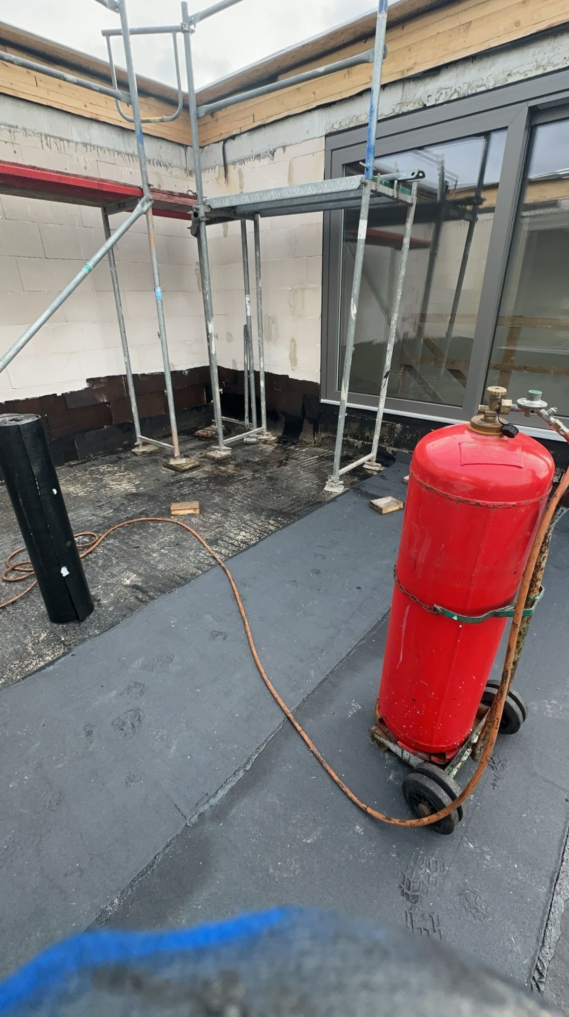 Hydroizolacja-pierwsza papa