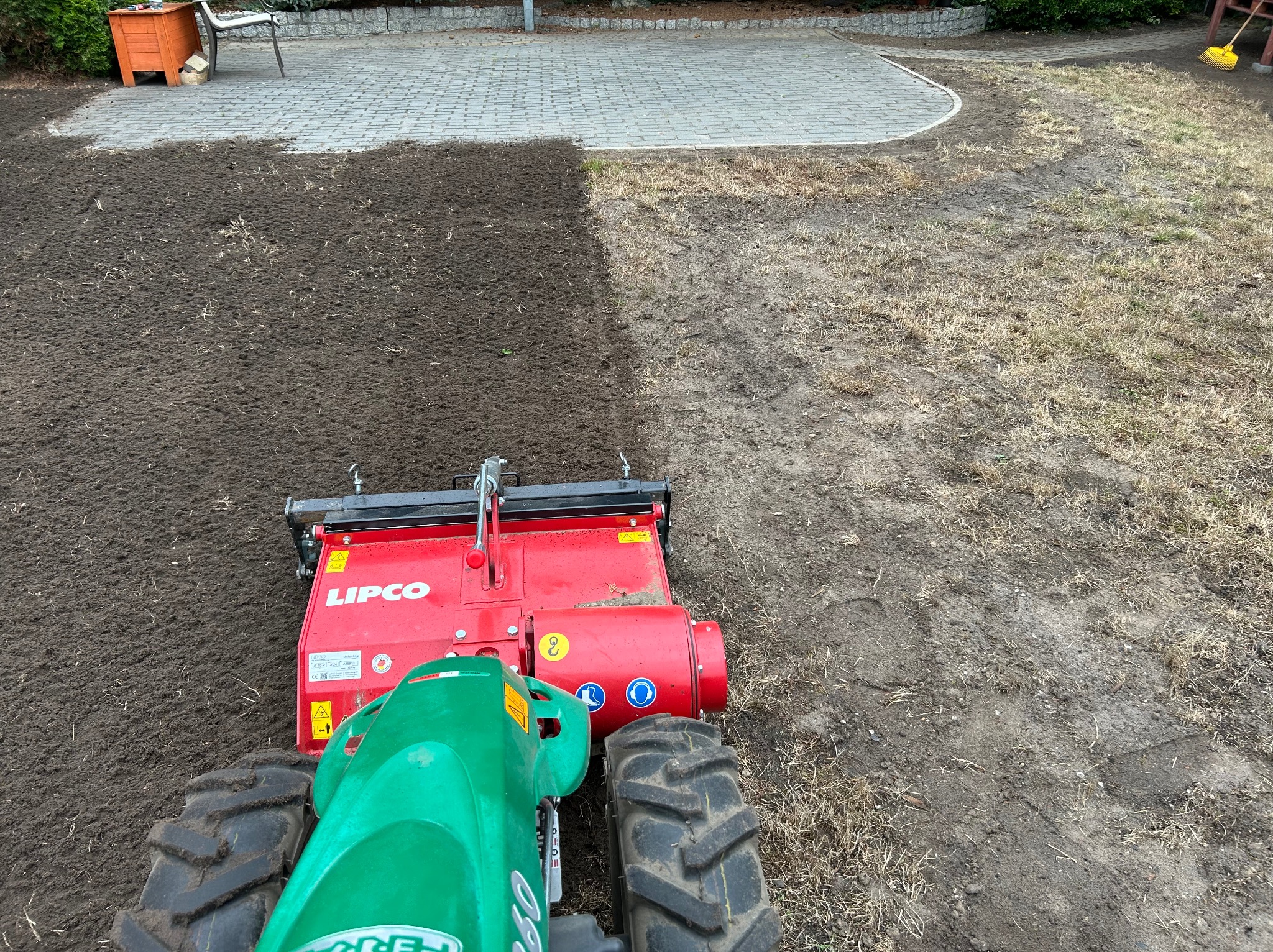 Glebogryzarka seperacyjna