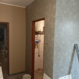 Montaż paneli ściennych 1200x600 pomieszczenie socjalne