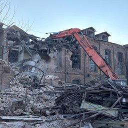 Rozbiórki budynków Konstantynów Łódzki 1