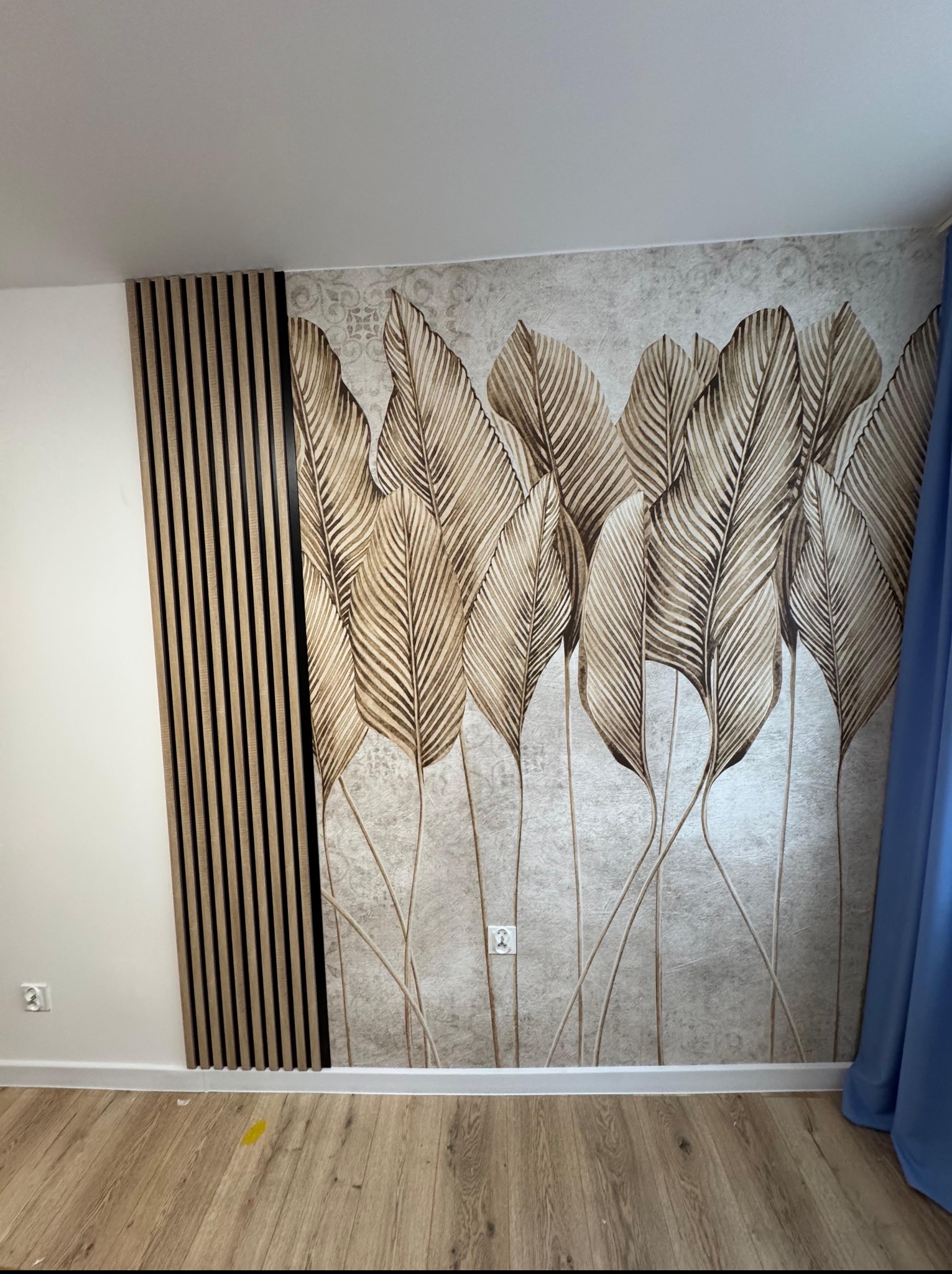 Tapetowanie oraz montaż lameli ozdobnych