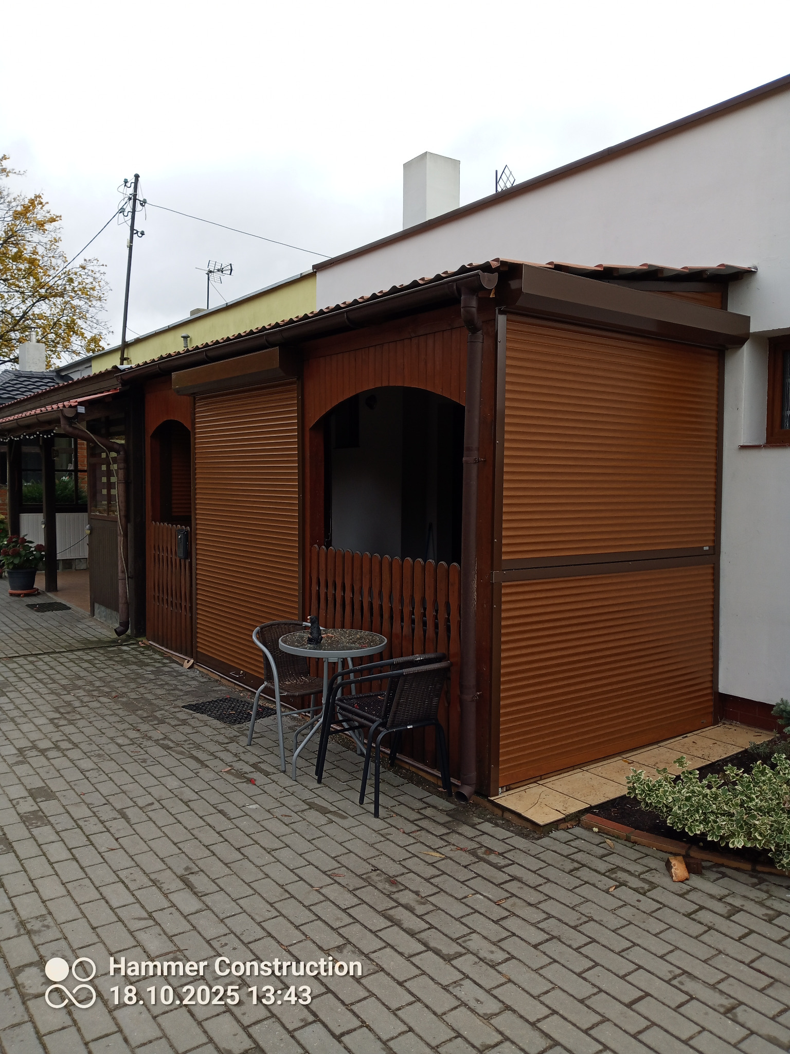 zabudowa przydomowej altany