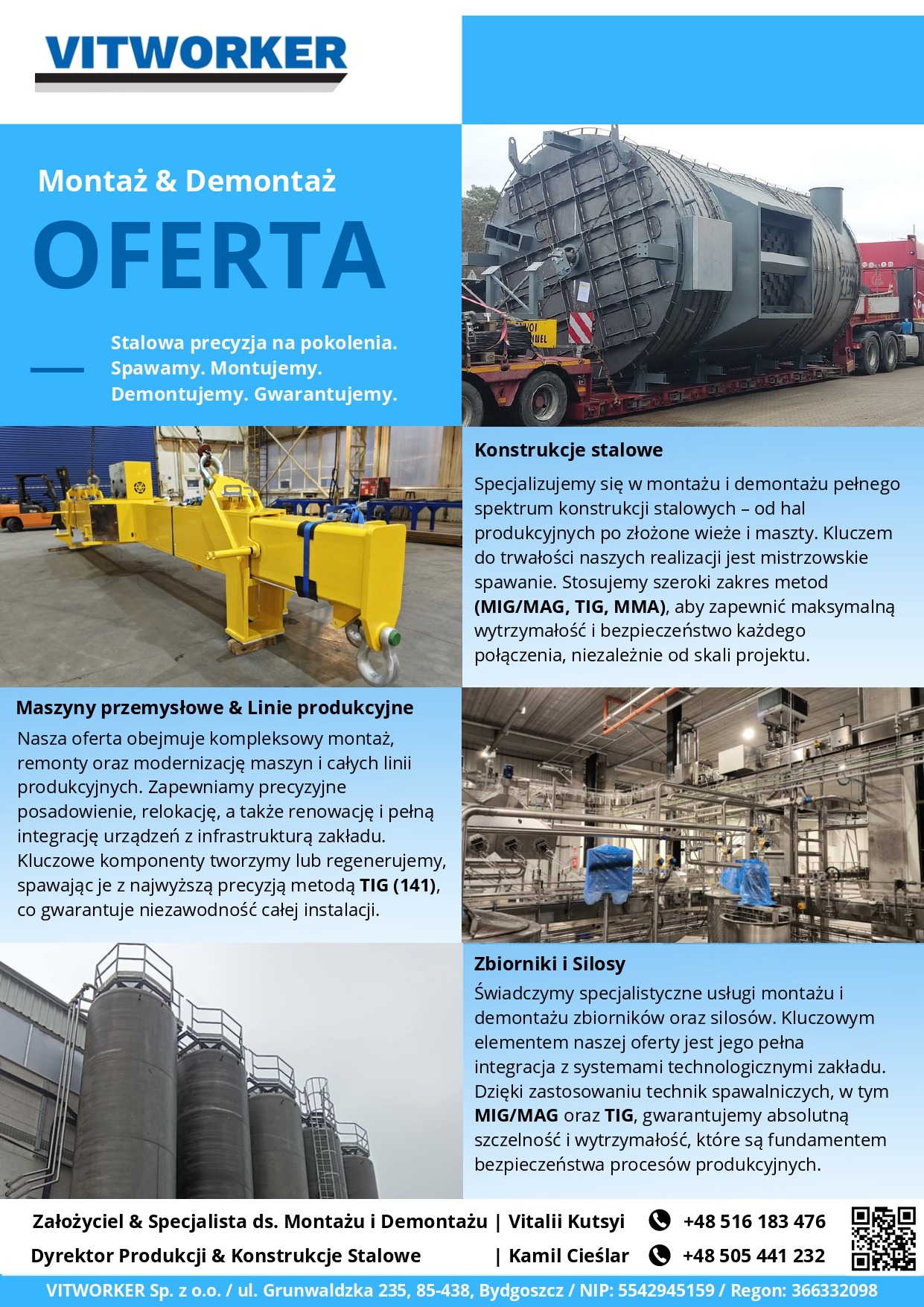 Transport wielkogabarytowy: masywny, szary element konstrukcyjny na platformie ciężarówki, zabezpieczony pasami. Widoczne koła pojazdu i fragment nieba.