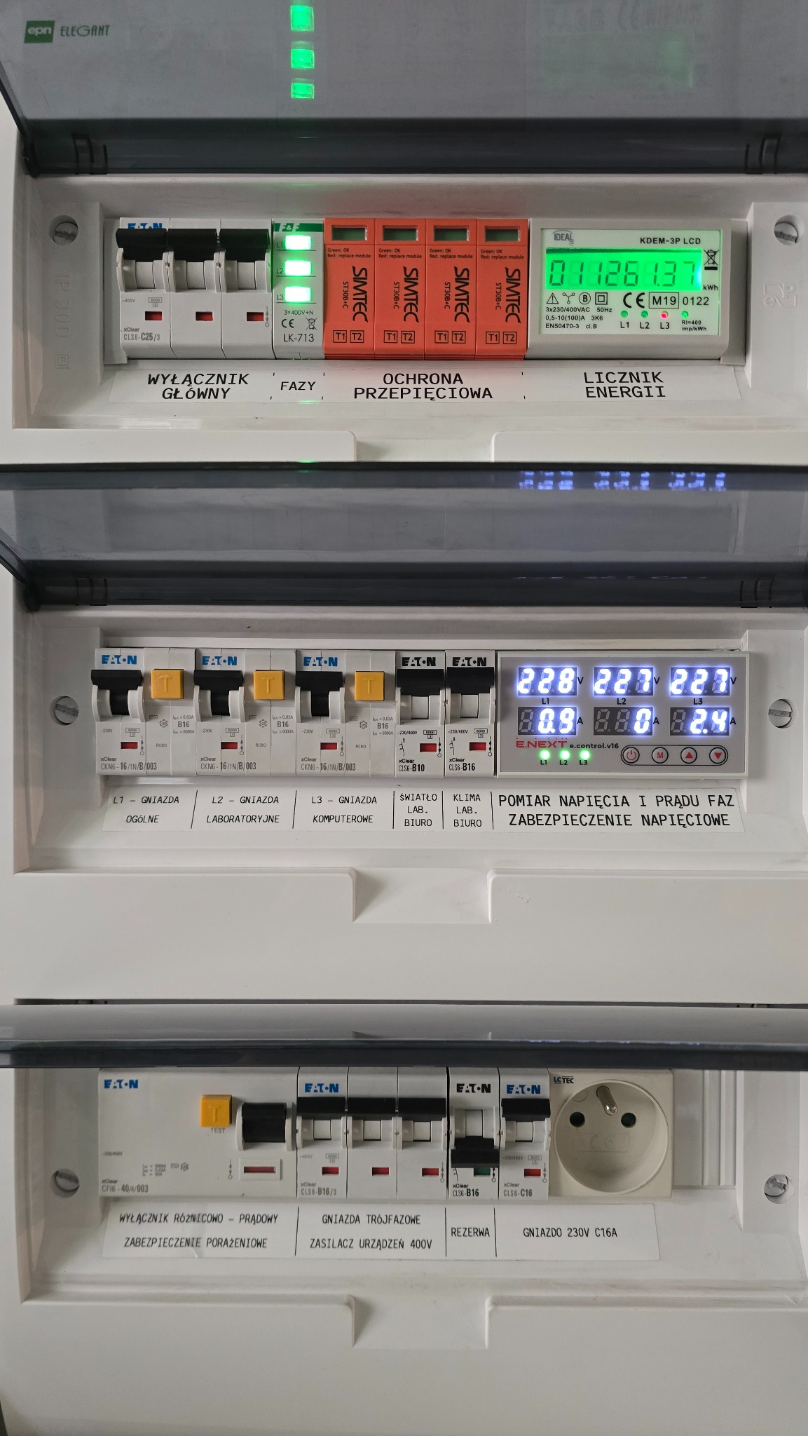 Prefabrykacja i przebudowa rozdzielnic elektrycznych