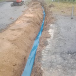 Niwelacja terenu Polkowice 4