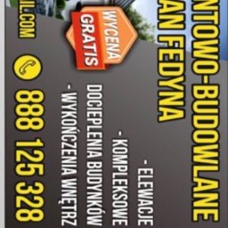 Usługi remonto budowlane - Szpachlowanie Piotrków Trybunalski