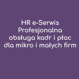 Paweł Domagalski HR e-Serwis - Kadry i Płace Sosnowiec