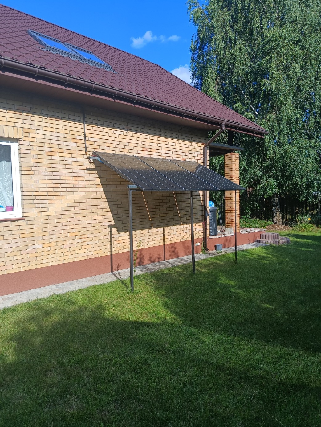 Fotowoltaika - cała konstrukcja mojego wykonania