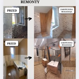 Remont łazienki Włoszczowa 1