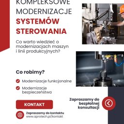 Modernizacje maszyn i systemów sterowania – zwiększenie wydajności i niezawodności istniejących instalacji