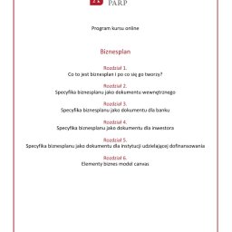 Biznesplan Certyfikat strona 2