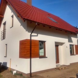 Wykonanie elewacji Glinno 1