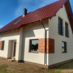 Wykonanie elewacji Glinno 2