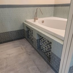 Chicago - porcelana, szkło, mozaika