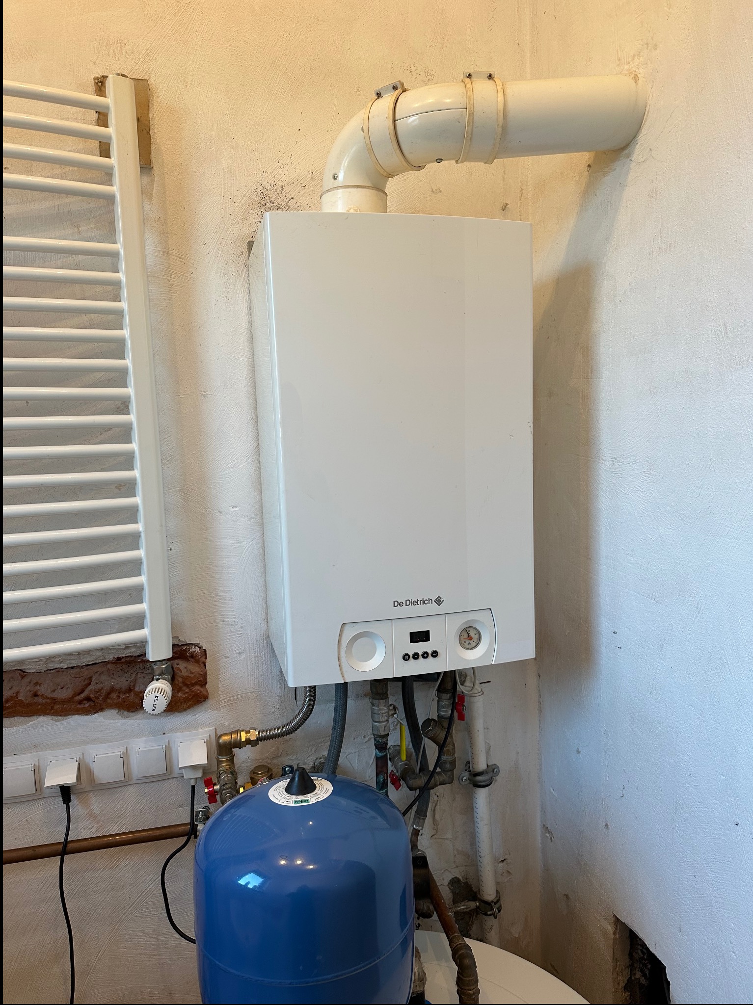 Płukanie instalacji z kotłem gazowym ,usunięcie problemu z brakiem przepływu