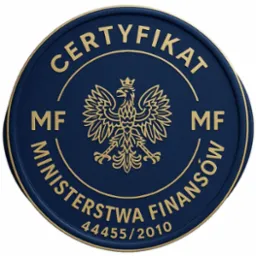 Certyfikat MF nr 44455/2010 to gwarancja bezpieczeństwa i spokoju.