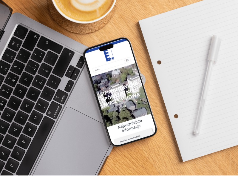 Strona internetowa dla Siemianowicka Spółdzielnia Mieszkaniowa