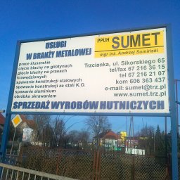 PPUH SUMET Andrzej Sumiński - Płoty Ogrodzeniowe Trzcianka