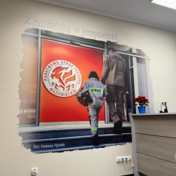 Nadruk w jednostce Straży Pożarnej