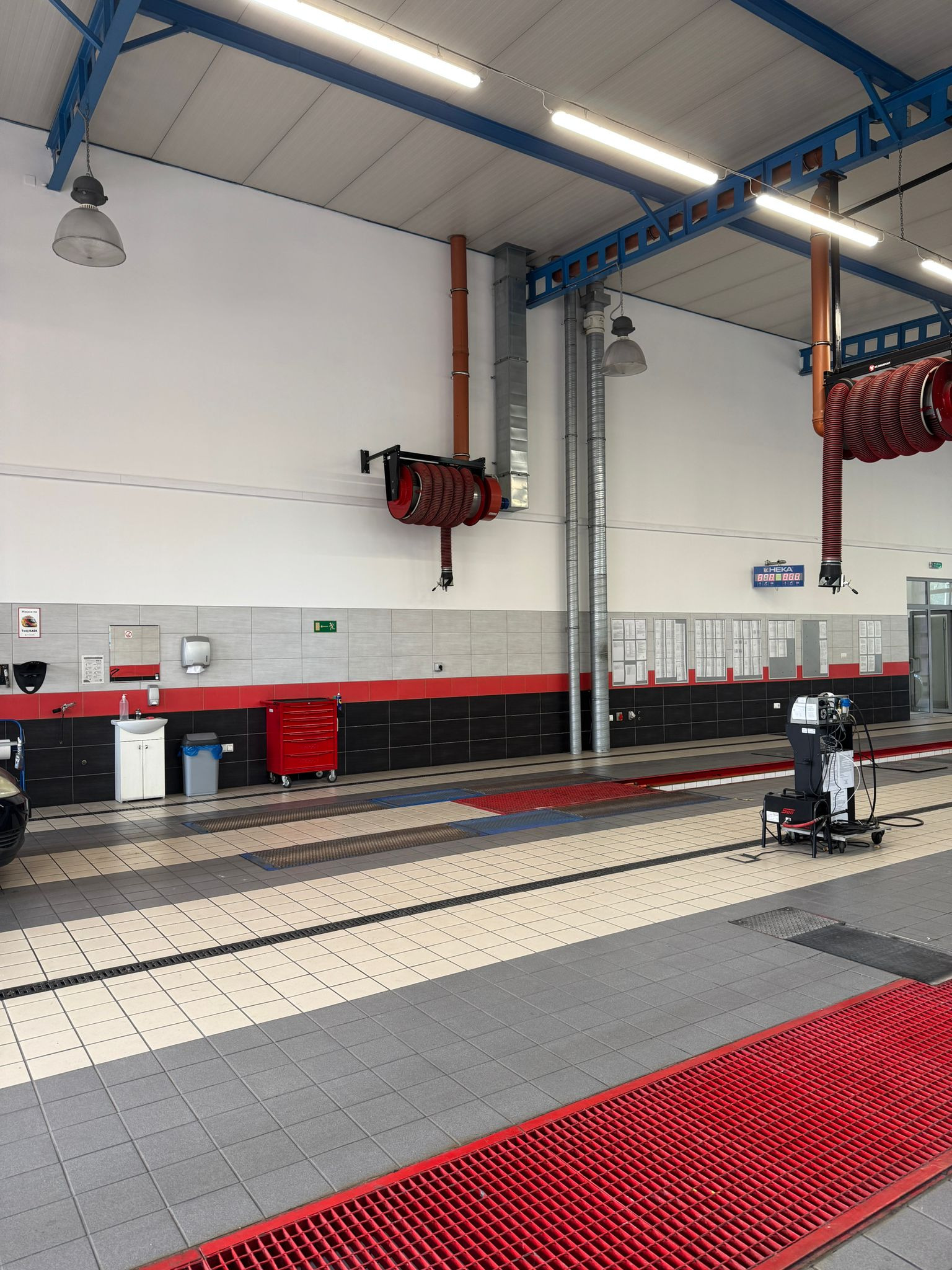 Malowanie Stacji kontroli pojazdów