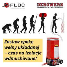 Zostaw epokę wełny układanej - czas na izolacji wdmuchiwane!