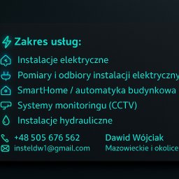 DAWID WÓJCIAK - Rewelacyjny Montaż Instalacji Elektrycznej Nowy Targ