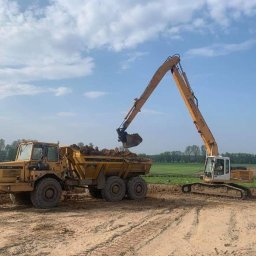 Rozbiórki budynków Poniec 1