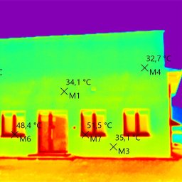Centrala po malowaniu powłoką Bauter
