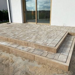 Układanie kostki brukowej Leszno 4