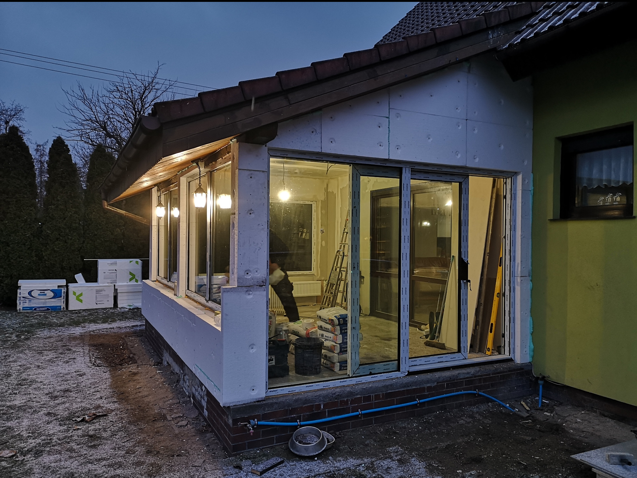 Przeróbka tarasu na salon