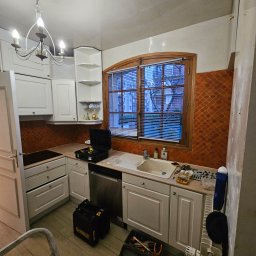 Kuchnia przed,w trakcie i po remoncie