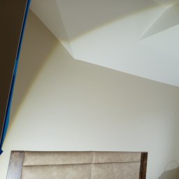 Rafał Juszczak - Efekt końcowy po wykonaniu malowania sufitu , ściany oraz wykonaniu przejścia na pozostałe ściany poza narożniki