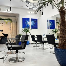 Wnętrze salonu fryzjerskiego - SENS by Kaida