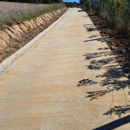 Przyłącze wod kan Łęki 3