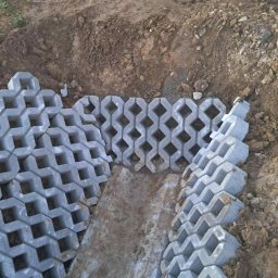 Przyłącze wod kan Łęki 2