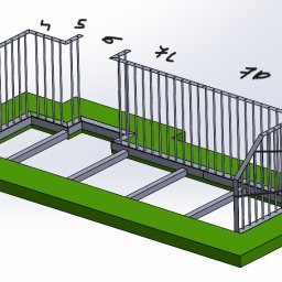 Balustrady nierdzewne Białystok 2
