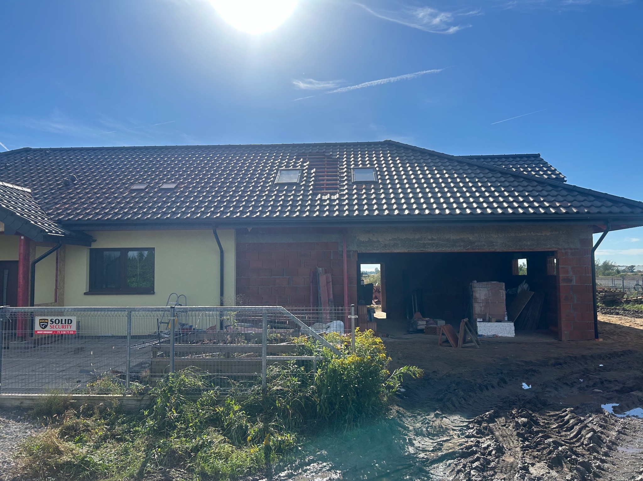 Dobudowa domu Wojkowice ulica Ładna