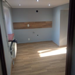 Kuchnia przed i po wykonaniu