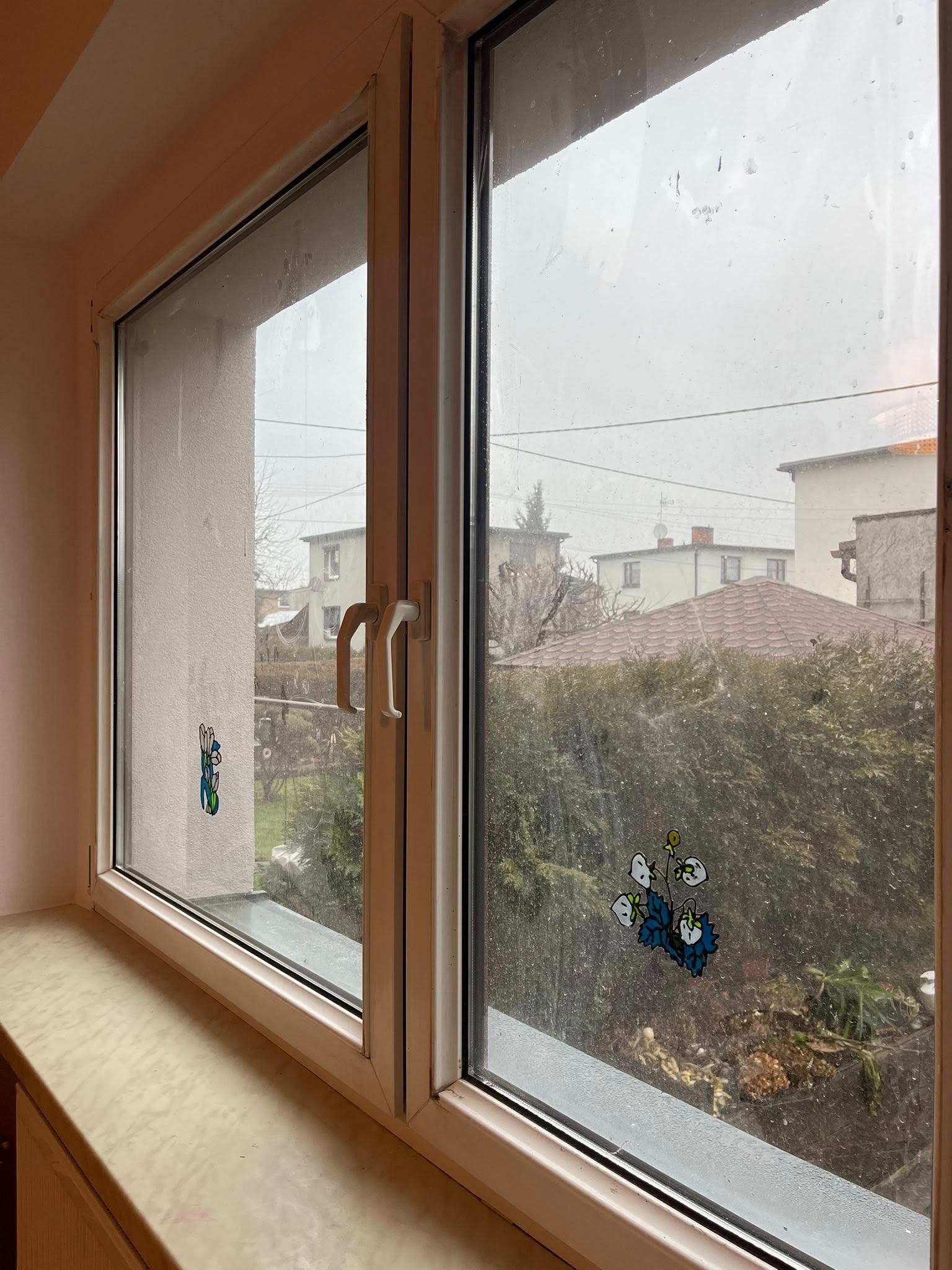 Doczyszczanie okien po remoncie